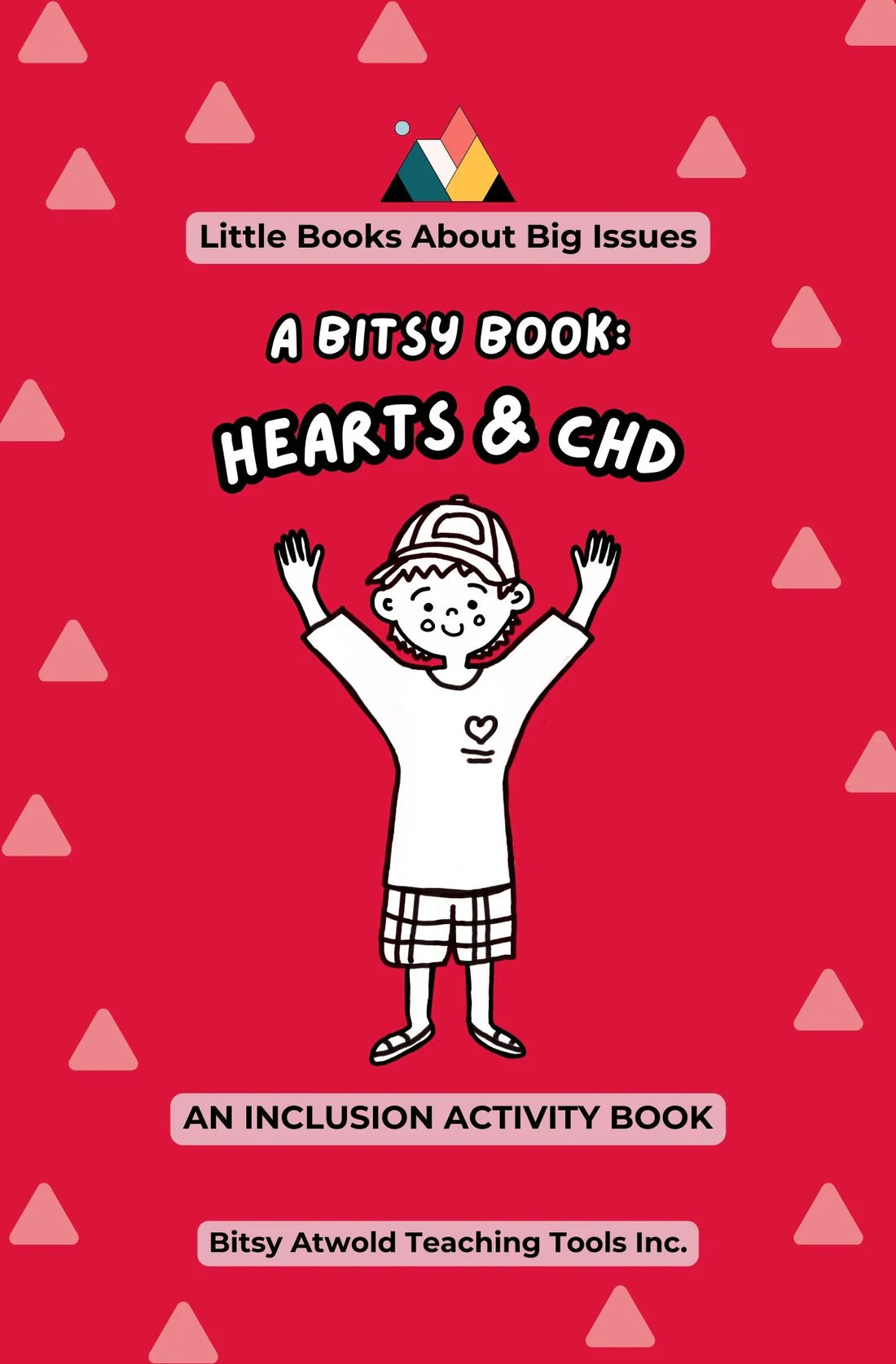 A Bitsy Book: Hearts & Cardiology Stickers + Colouring Activity Set